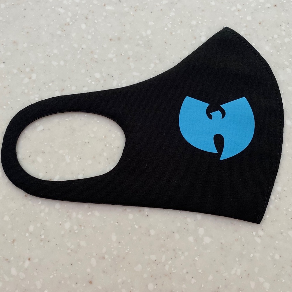 Face mask “ blue WU TANG”